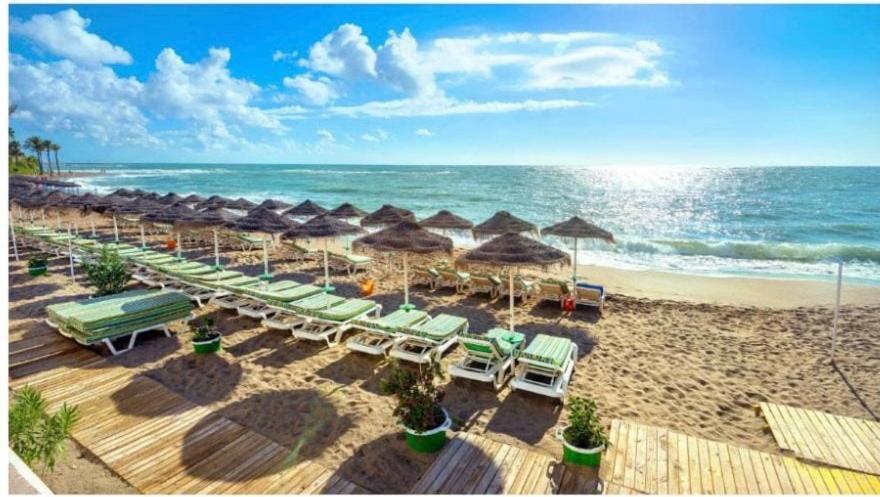 Precioso Apartamento Frente Al Mar Benalbeach Lejlighed Benalmádena Eksteriør billede